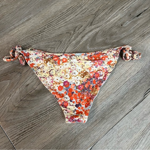 L*Space Floral Bikini Bottom with Side Ties - Picture 4 of 4